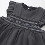 無地スモッキングジャンパースカート(70~90cm) | fillot de bébé réduction | 詳細画像11 