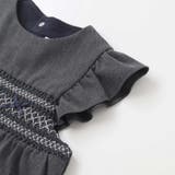 無地スモッキングジャンパースカート(70~90cm) | fillot de bébé réduction | 詳細画像12 