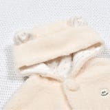 モコモコミミ付フリースマント(50~90cm) | fillot de bébé réduction | 詳細画像10