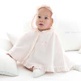 【 UVカット 】フード付きブライト天竺フリルマント(60~90cm) | fillot de bébé réduction | 詳細画像4 