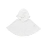 【 UVカット 】フード付きブライト天竺フリルマント(60~90cm) | fillot de bébé réduction | 詳細画像6 