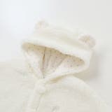 【お揃い】モコモコ耳付きフードフリースマント(50~90cm) | fillot de bébé réduction | 詳細画像9 