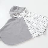 フード付きPコート風フリースマント(50~90cm) | fillot de bébé réduction | 詳細画像11