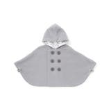 フード付きPコート風フリースマント(50~90cm) | fillot de bébé réduction | 詳細画像4