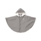 【 撥水加工 】タフタ3wayマルチマント(60~90cm) | fillot de bébé réduction | 詳細画像5 