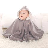 グレー | 【 撥水加工 】タフタ3wayマルチマント(60~90cm) | fillot de bébé réduction
