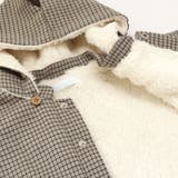 チェック恐竜フードマント(70~90cm) | fillot de bébé réduction | 詳細画像10