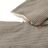 チェック恐竜フードマント(70~90cm) | fillot de bébé réduction | 詳細画像7