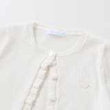 レーシーニット長袖ボレロカーディガン(70~90cm) | fillot de bébé réduction | 詳細画像5 