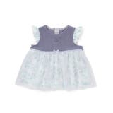 【お揃い】テレコフェイスチュールチュニック(70~90cm) | fillot de bébé réduction | 詳細画像8