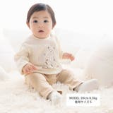 【お揃い】スムースクマパッチパンツ (70-90cm) | fillot de bébé réduction | 詳細画像2