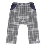 チェック柄ジャガードロングパンツ(70~90cm) | fillot de bébé réduction | 詳細画像4 