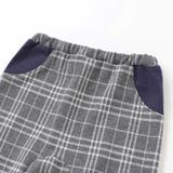 チェック柄ジャガードロングパンツ(70~90cm) | fillot de bébé réduction | 詳細画像6 