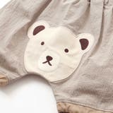 オーガニックコットンチェッククマパンツ(60~90cm) | fillot de bébé réduction | 詳細画像9