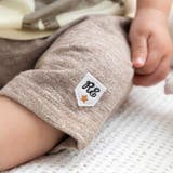 ガーゼ裏毛ワッペン付きパンツ(70~90cm) | fillot de bébé réduction | 詳細画像4