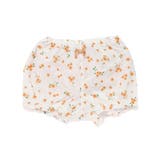 イエロー系 | 花柄リップルブルマパンツ(60~90cm) | fillot de bébé réduction