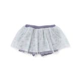 パープル系 | 【お揃い】チュールフラワースカートブルマ(60~90cm) | fillot de bébé réduction