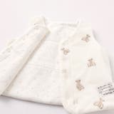 マイクロフリースクマ刺しゅうリバーシブルベスト (60~90cm) | fillot de bébé réduction | 詳細画像7 