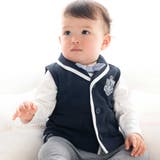 ネイビー | カノコヘチマカラーベスト(70~90cm) | fillot de bébé réduction