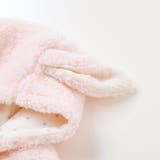 【お揃い】モコモコ耳付きフードフリースベスト(60~90cm) | fillot de bébé réduction | 詳細画像14 