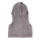 【お揃い】モコモコ耳付きフードフリースベスト(60~90cm) | fillot de bébé réduction | 詳細画像17 