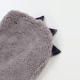 【お揃い】モコモコ耳付きフードフリースベスト(60~90cm) | fillot de bébé réduction | 詳細画像19 