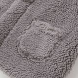 【お揃い】モコモコ耳付きフードフリースベスト(60~90cm) | fillot de bébé réduction | 詳細画像23 