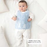 【お揃い】パイルクマジャガードベスト(60~80cm) | fillot de bébé réduction | 詳細画像2 