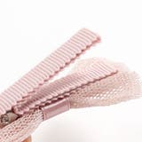 【日本製】ラメチュールリボンヘアクリップ | fillot de bébé réduction | 詳細画像13 