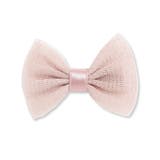 ピンク | 【日本製】ラメチュールリボンヘアクリップ | fillot de bébé réduction