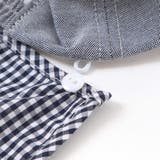 【 UVカット 】オックスくま耳日よけ付きキャップ(44~50cm) | fillot de bébé réduction | 詳細画像13 