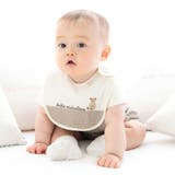 オーガニックコットンチェック切り替えスタイ | fillot de bébé réduction | 詳細画像2 