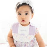 オーガンジー花柄プリント切り替えスタイ | fillot de bébé réduction | 詳細画像6 