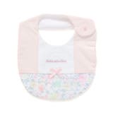 ピンク系 | オーガンジー花柄プリント切り替えスタイ | fillot de bébé réduction