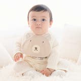 【お揃い】くまモチーフ耳付きスタイ | fillot de bébé réduction | 詳細画像2 