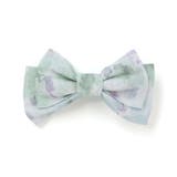 花柄シフォンリボンヘアクリップ | fillot de bébé réduction | 詳細画像2 