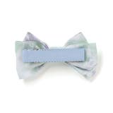 花柄シフォンリボンヘアクリップ | fillot de bébé réduction | 詳細画像3 