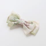 花柄シフォンリボンヘアクリップ | fillot de bébé réduction | 詳細画像8 