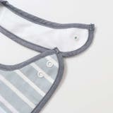【お揃い】ボーダー切り替え汽車モチーフスタイ | fillot de bébé réduction | 詳細画像5 