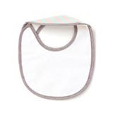 【お揃い】ボーダー切り替え汽車モチーフスタイ | fillot de bébé réduction | 詳細画像8 