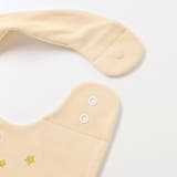 【お揃い】チェック柄ジャガード星パッチワークスタイ | fillot de bébé réduction | 詳細画像4 