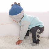 恐竜耳当て付きニット帽(46~48cm) | fillot de bébé réduction | 詳細画像4