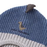 恐竜耳当て付きニット帽(46~48cm) | fillot de bébé réduction | 詳細画像7