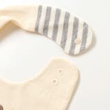裏毛クマパッチ刺しゅうスタイ | fillot de bébé réduction | 詳細画像7 