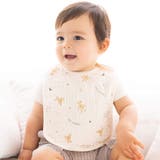 ガーゼクマプリントスタイ | fillot de bébé réduction | 詳細画像1 
