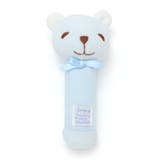 ブルー | 【日本製】クマ ウサギスティックラトル | fillot de bébé réduction