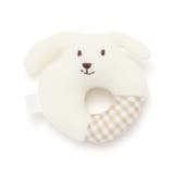 ホワイト(イヌ） | 【日本製】アニマル ガラガラ | fillot de bébé réduction