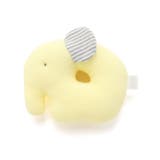 イエロー系 | 【日本製】ゾウ ガラガラ | fillot de bébé réduction