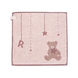 ピンク | ルウちゃんジャガードハンカチ | fillot de bébé réduction