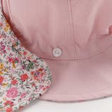 【 UVカット 】【お揃い】リバティプリントリボン日よけ付きハット(46~50c… | fillot de bébé réduction | 詳細画像22 